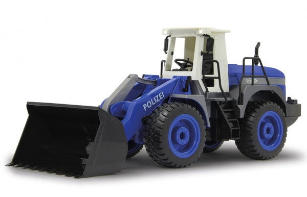 RC Shovel Polizei jongens 1:20 2,4 GHz blauw