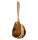 castagnette hout bruin 19 cm