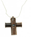 sambafluit junior 7,5 x 5,5 x 1,5 cm hout bruin