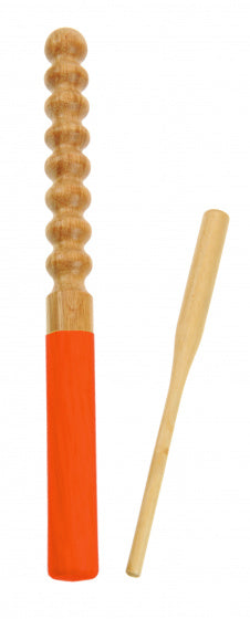 staafrasp hout oranje 25 cm
