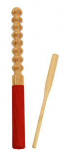 staafrasp hout rood 25 cm