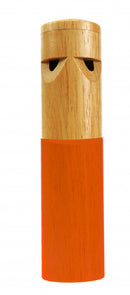 stoomfluit hout oranje