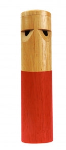 stoomfluit hout rood