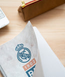 schrijfblok Vintage Collection A4 geruit bruin