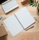 schrijfblok Vintage Collection A4 geruit bruin