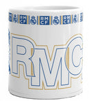 mok junior 325 ml keramiek wit/blauw