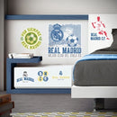 muursticker logo vintage 2 stickervellen