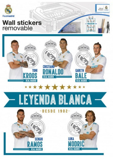 stickers spelers 17 stuks