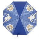 paraplu junior 58 cm polyester blauw