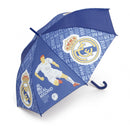 paraplu junior 58 cm polyester blauw