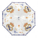paraplu junior 58 cm wit/blauw/geel