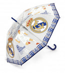 paraplu junior 58 cm wit/blauw/geel