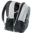 rugzak junior 33 x 25 x 48 polyester blauw/grijs