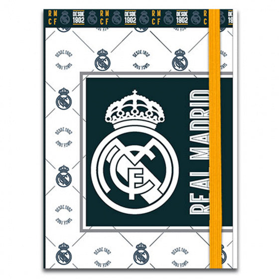 schrift junior 13.5 cm papier blauw/wit