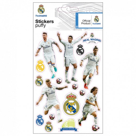 stickers spelers 17 stuks