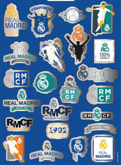 stickervellen junior 21,5 cm vinyl blauw 300 stuks