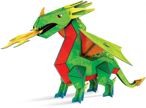 Boek + 3D Model Draak