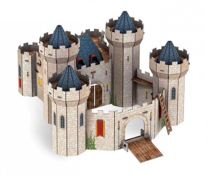 Boek + 3D Model - Het Middeleeuwse Kasteel