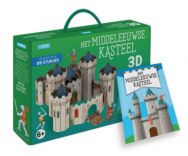 Boek + 3D Model - Het Middeleeuwse Kasteel