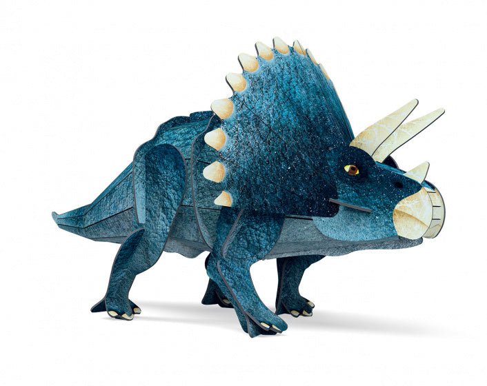 Boek + 3D Model Triceratops