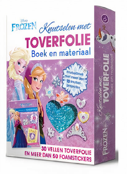 disney Frozen knutselboek folie/foam 90-delig
