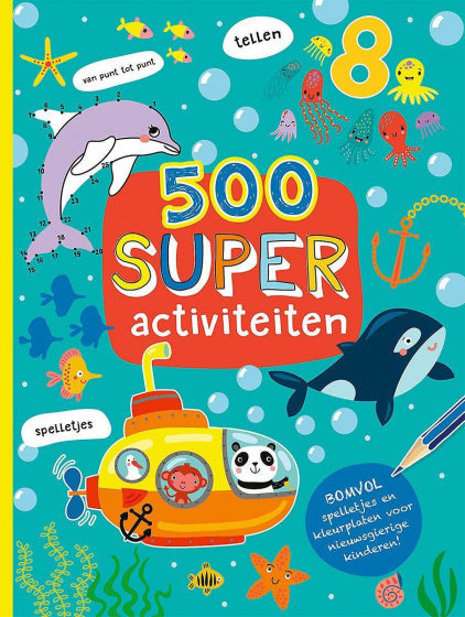 kinderboek 500 Super activiteiten