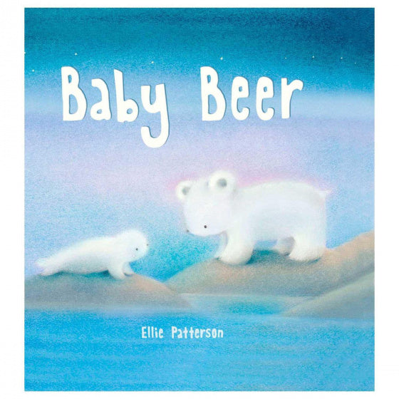 kinderboek Baby beer 18,7 cm papier blauw