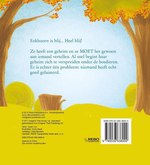 kinderboek Grote geheim van Eekhoorn junior