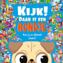 kinderboek Kijk daar is een hondje zoek & vind