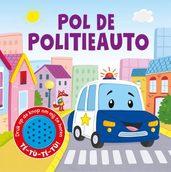 kinderboek Pol de politieauto 18,3 cm