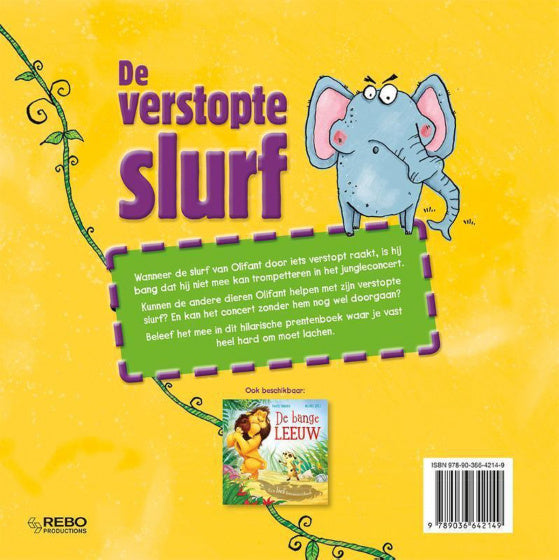 Verstopte slurf prentenboek padded 6,99