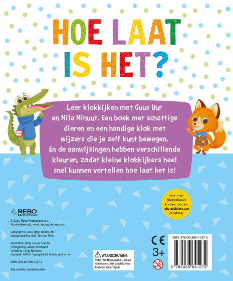 Klokboek - Hoe laat is het?