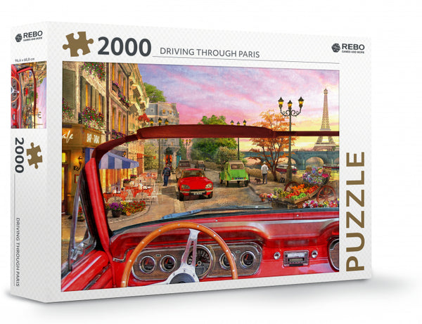 legpuzzel Driving Through Paris 2000 stukjes