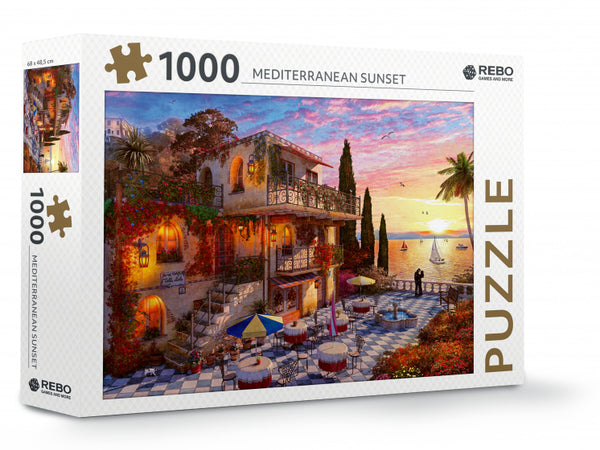 legpuzzel Mediterranean Sunset 1000 stukjes