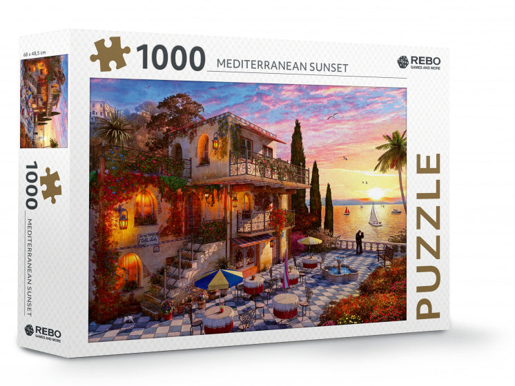 legpuzzel Mediterranean Sunset 1000 stukjes