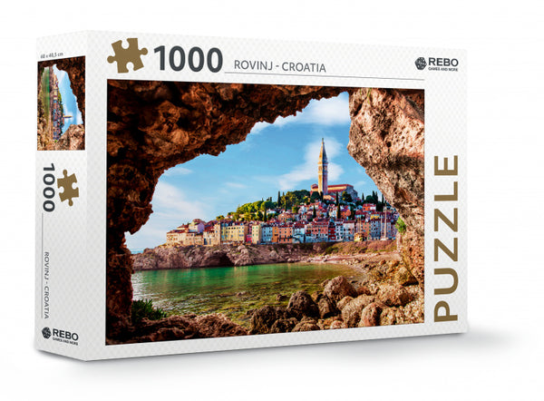 legpuzzel Rovinj - Croatia karton 1000 stukjes