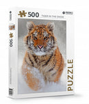 legpuzzel Tiger In The Snow 500 stukjes