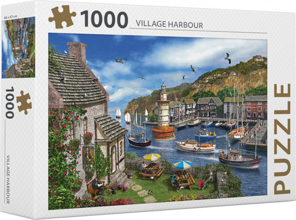 Rebo puzzel 1.000 st. Village Harbour