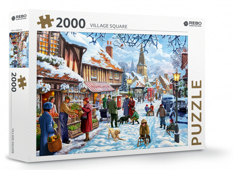 legpuzzel Village Square 2000 stukjes