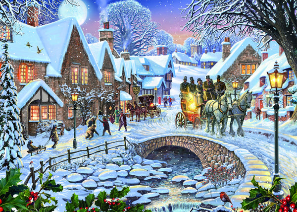 Legpuzzel Winter Village - 1000st.