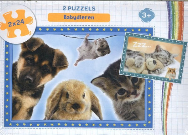 legpuzzels Babydieren junior 48 stukjes