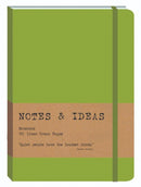 notitieboek 26 x 17 x 9 cm polyurethaan groen