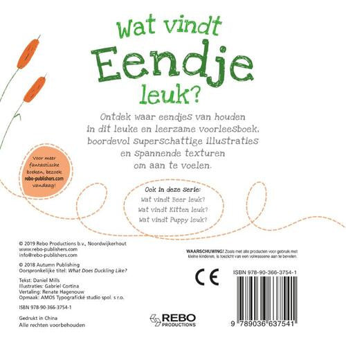 Voelboek - Wat vindt Eendje leuk?