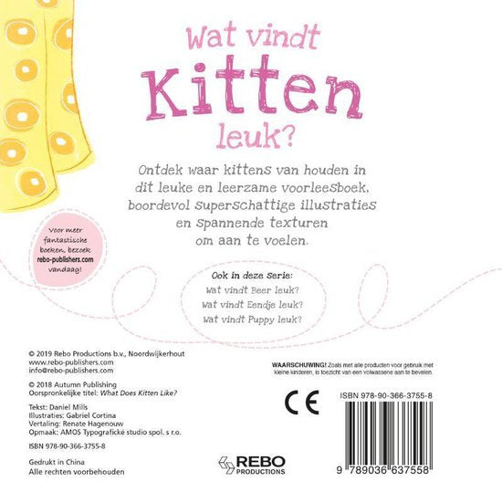 Voelboek - Wat vindt Kitten leuk?