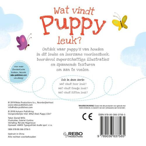 Voelboek - Wat vind Puppy leuk?