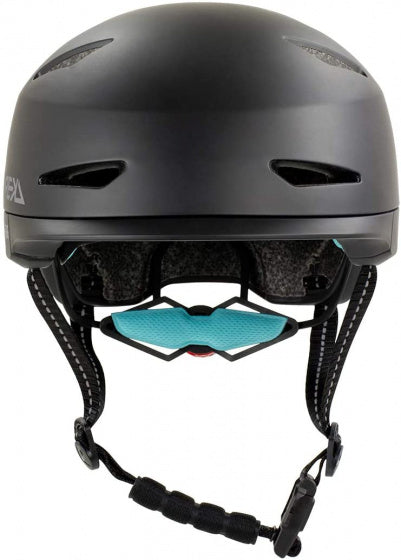 fietshelm e-bike Urbanlite unisex schuim/EPS zwart maat M