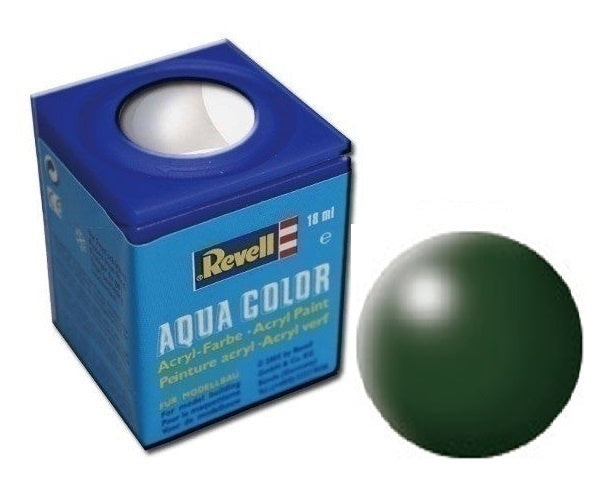 Aqua Color waterverf donkergroen halfglanzend 18ml