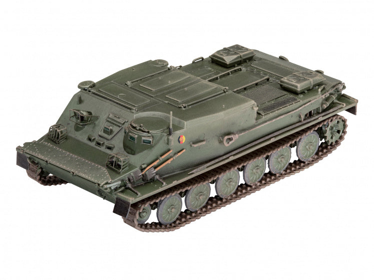 modelbouwset BTR-50PK tank 9,6 cm groen 149-delig