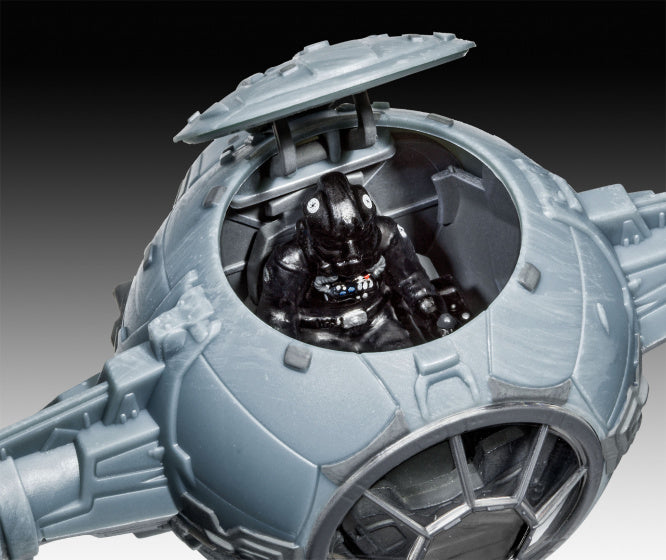 modelbouwset X-Wing en Tie Fighter 24,7 cm wit 68-delig