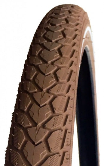 Buitenband 28 x 1.75 (47-622) reflectie bruin